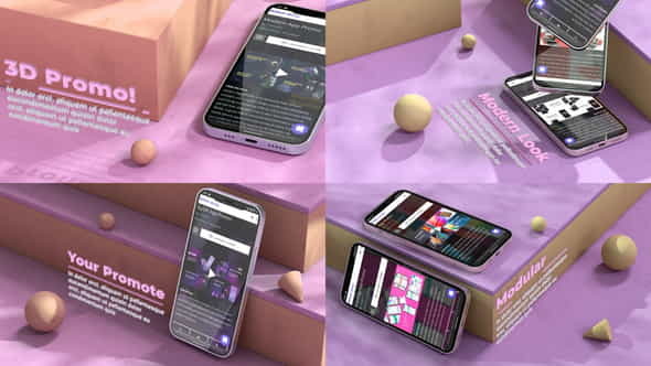 Dynamic 3D promo - VideoHive 36582586