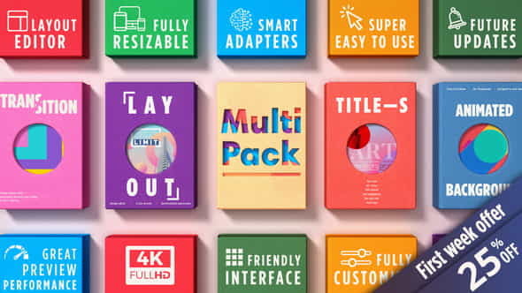 MultiPack | Product Promo - VideoHive 22649352