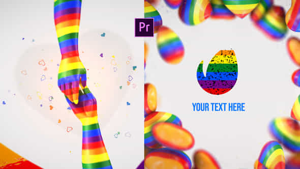 LGBTQ Logo Reveal - VideoHive 35533535