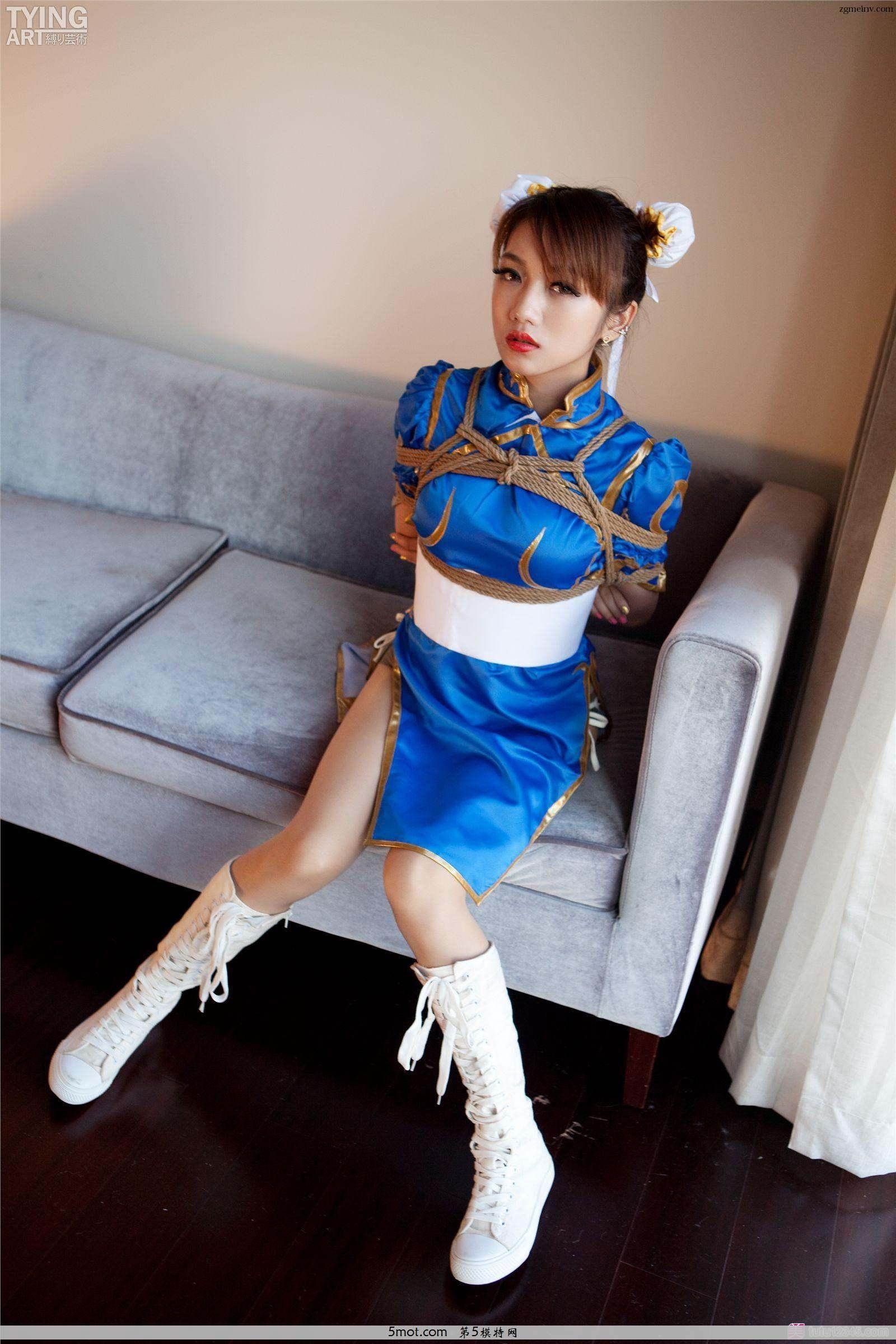 [TyingArt 縛リ芸術] No.00344 Chun Li(4)