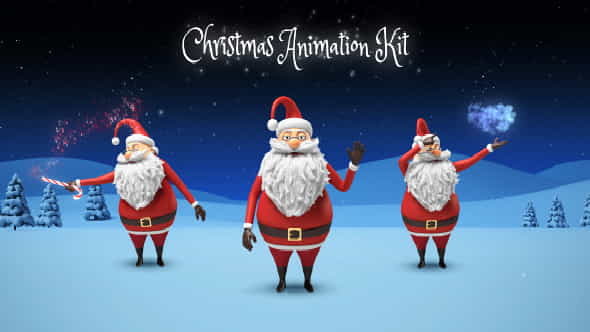 Santa - Christmas Animation DIY - VideoHive 13677367