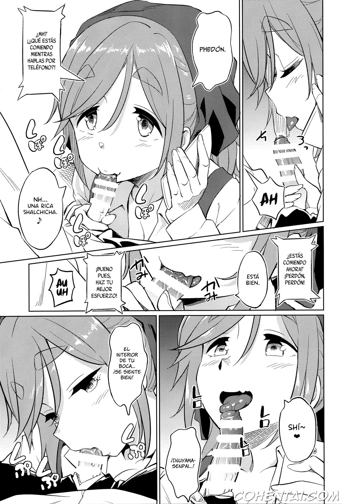 Ecchi na Inuyama Senpai (Yuru Camp) xxx comics manga porno doujin hentai español sexo Yuru Camp | Laid-Back Camp