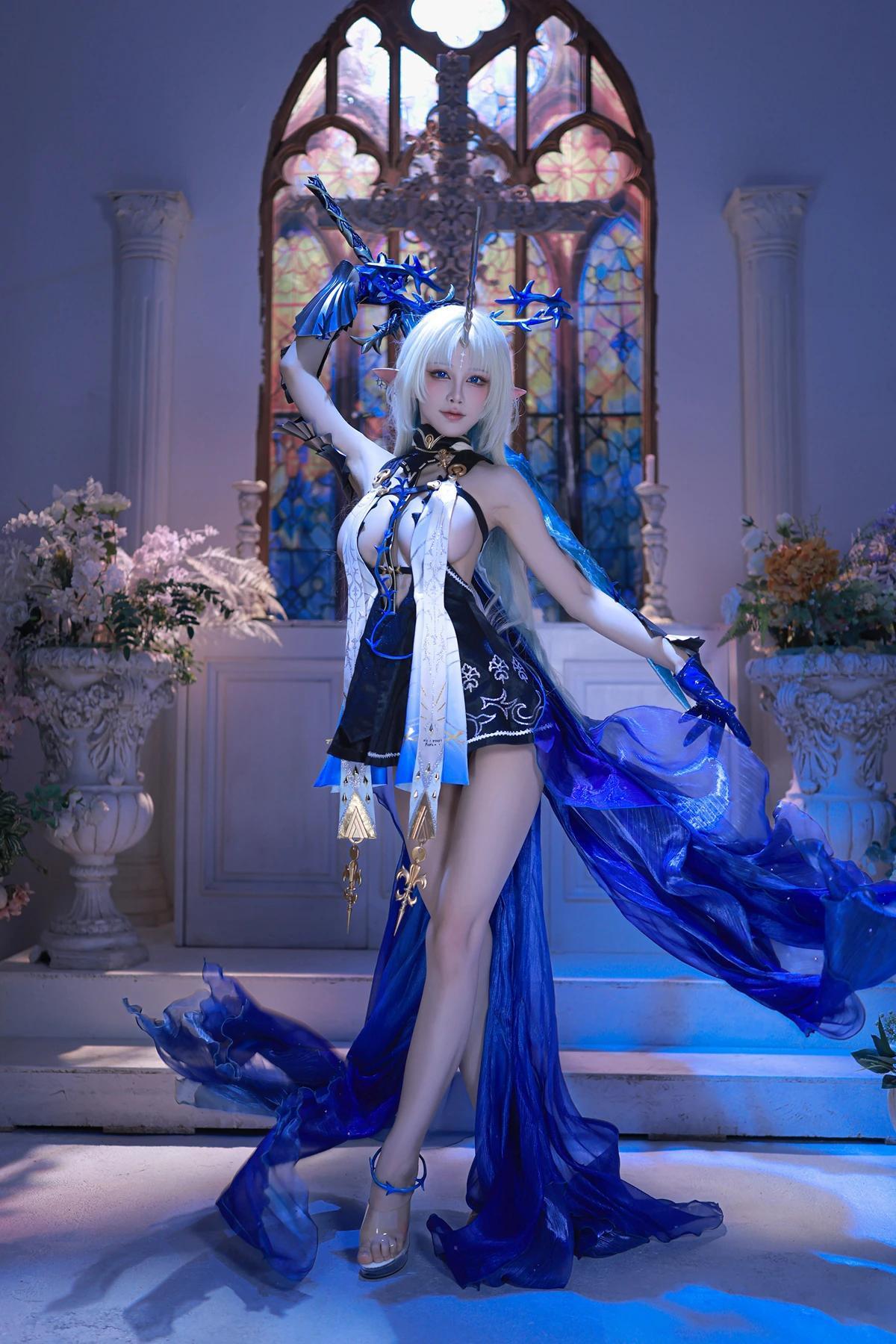 Cosplay 水淼Aqua – 卡提西娅 Fleurdelys Set.01(2)