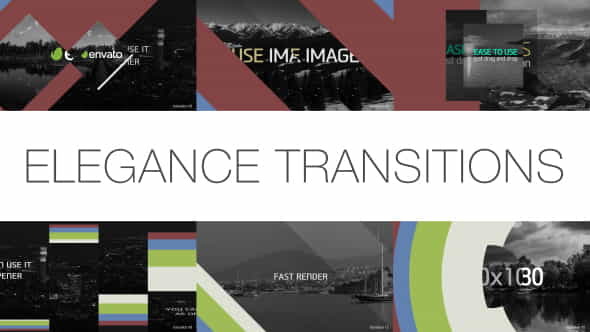 Elegance of Transitions PACK 30 - VideoHive 16540082