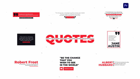 Clear Quotes - VideoHive 39398557