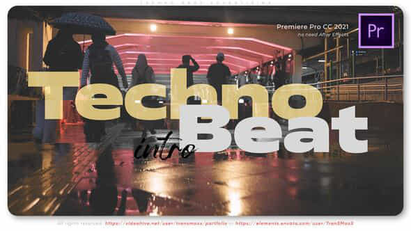 Techno Beat Advertising - VideoHive 49002125