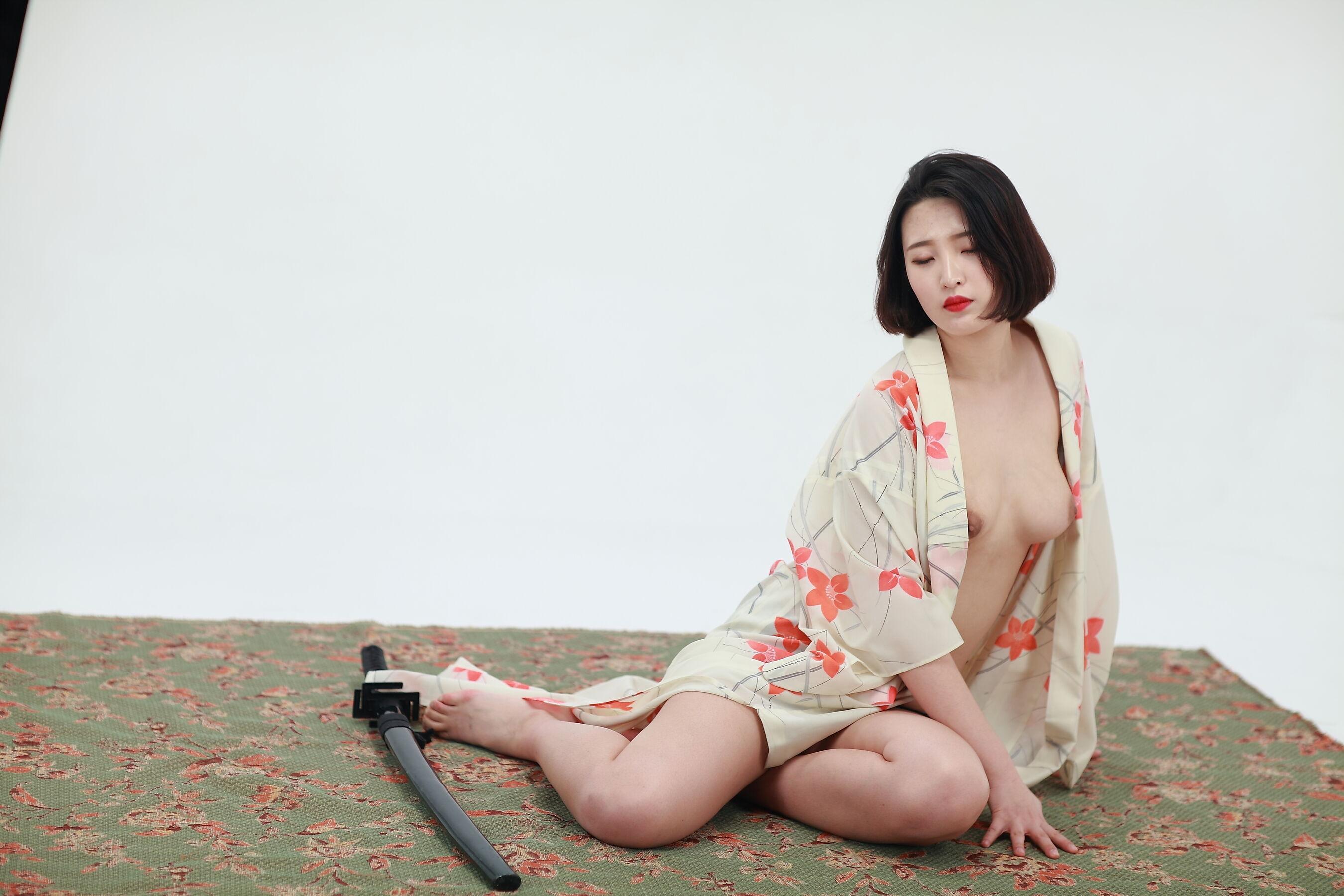 韩模人体 韩模尤娜（유나）人体私拍套图(53)