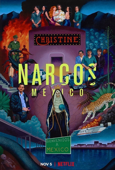 Narcos Mexico: Season 3 (2021) 1080p NF WEB-DL Dual Latino-Inglés [Subt.Esp] (Drama)