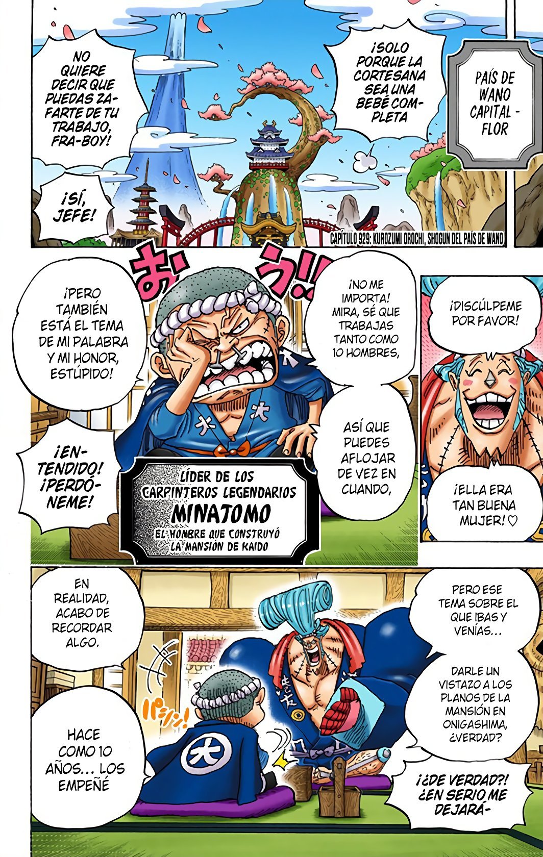 One Piece Manga 929 Full Color One Piece Fans