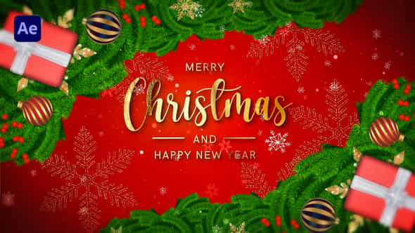 Merry Christmas Intro - VideoHive 49001920