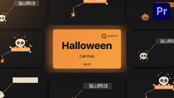 Halloween Call Outs - VideoHive 48439333