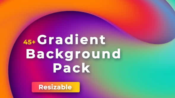 Gradient Backgrounds Pack - VideoHive 33201167