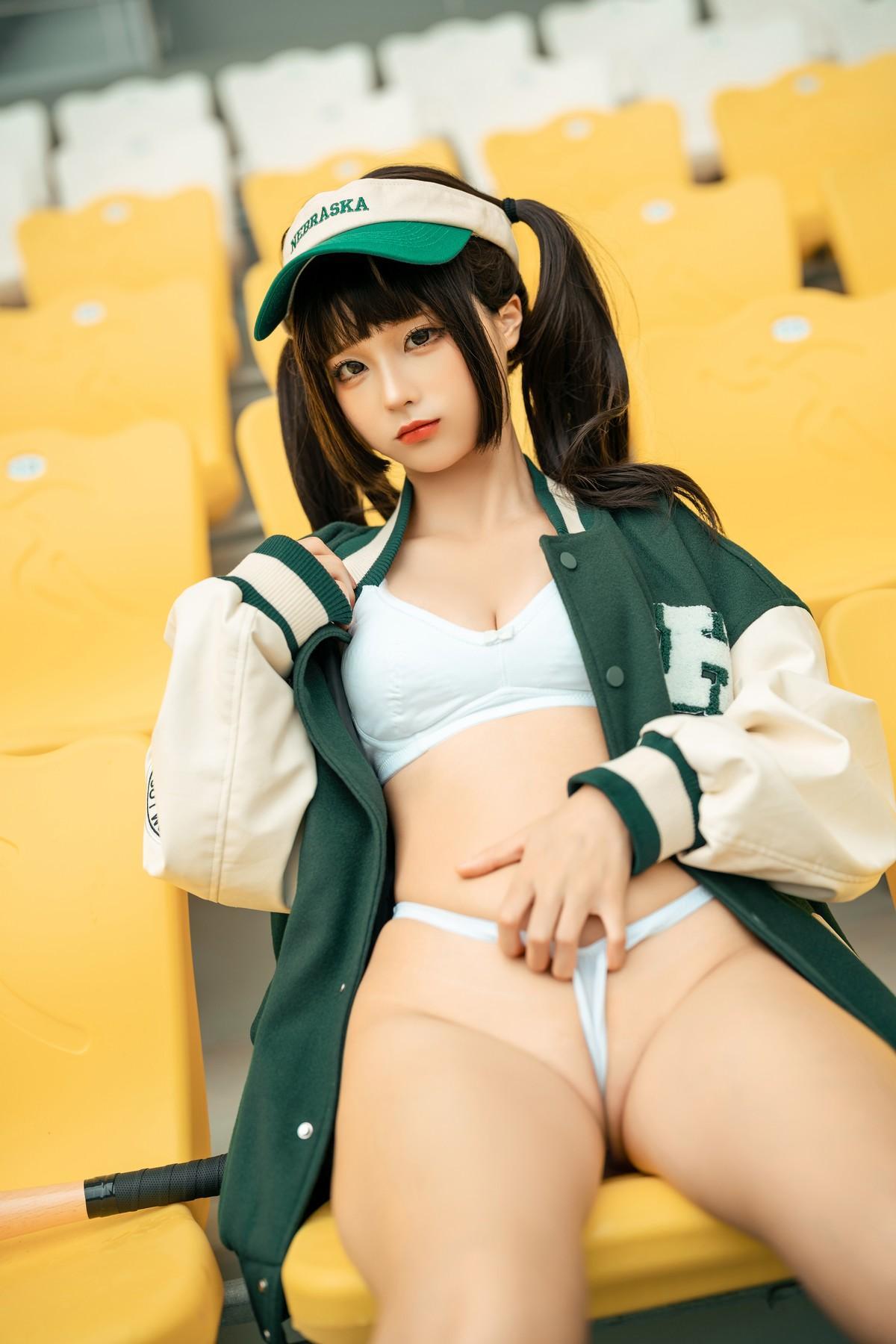 Cosplay 蠢沫沫 Chunmomo 棒球女孩 Baseball Girl Vol.01(13)