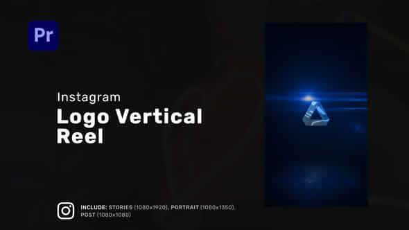 Logo Vertical Reel For Premiere Pro - VideoHive 53367297