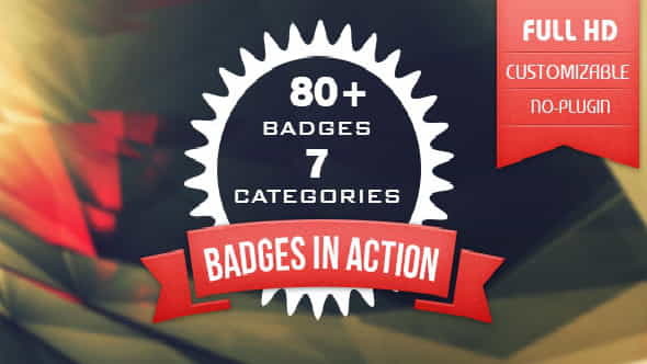 Animated Badges - VideoHive 8654881