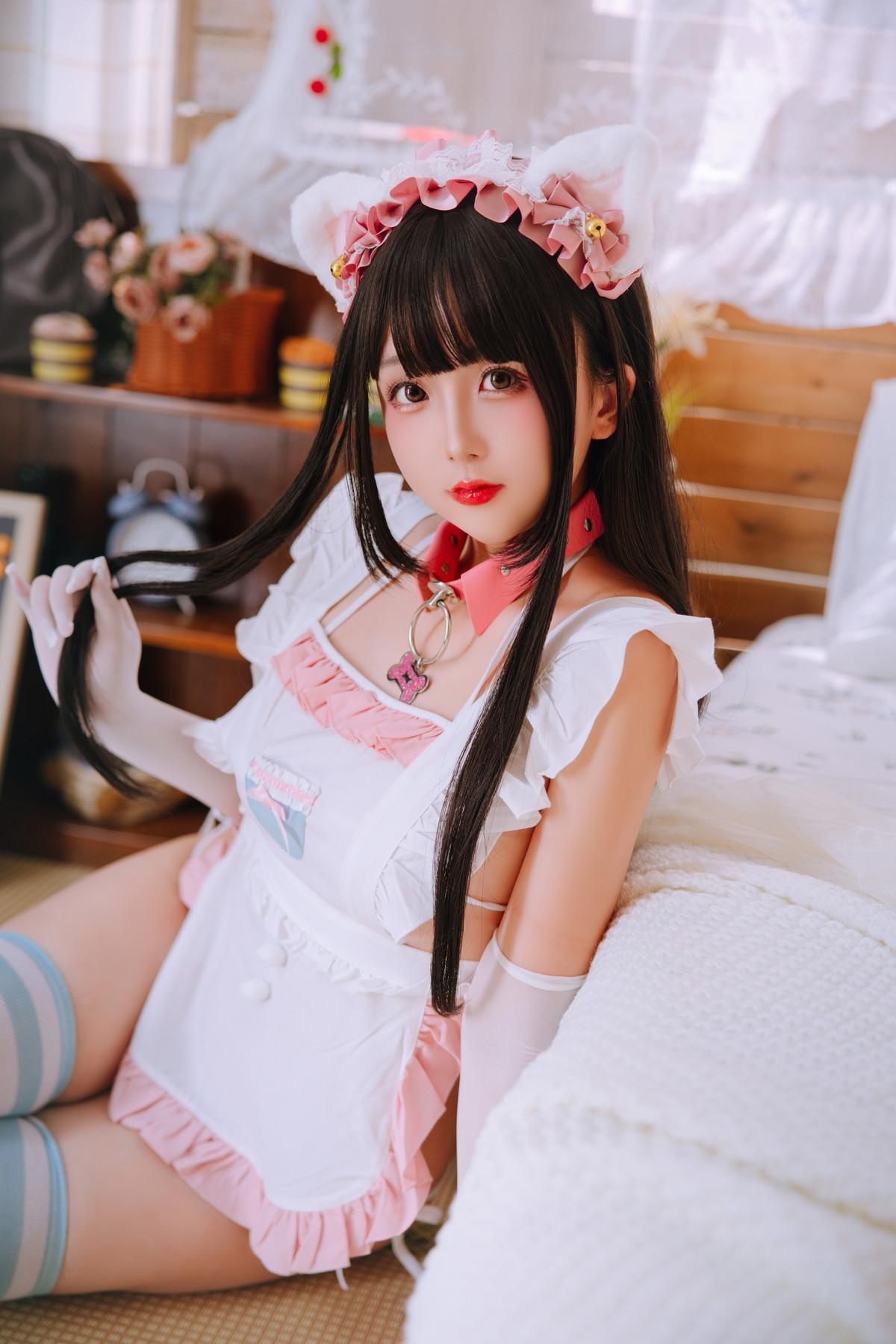 Cosplay Rinaijiao日奈娇 兔尾女仆(2)