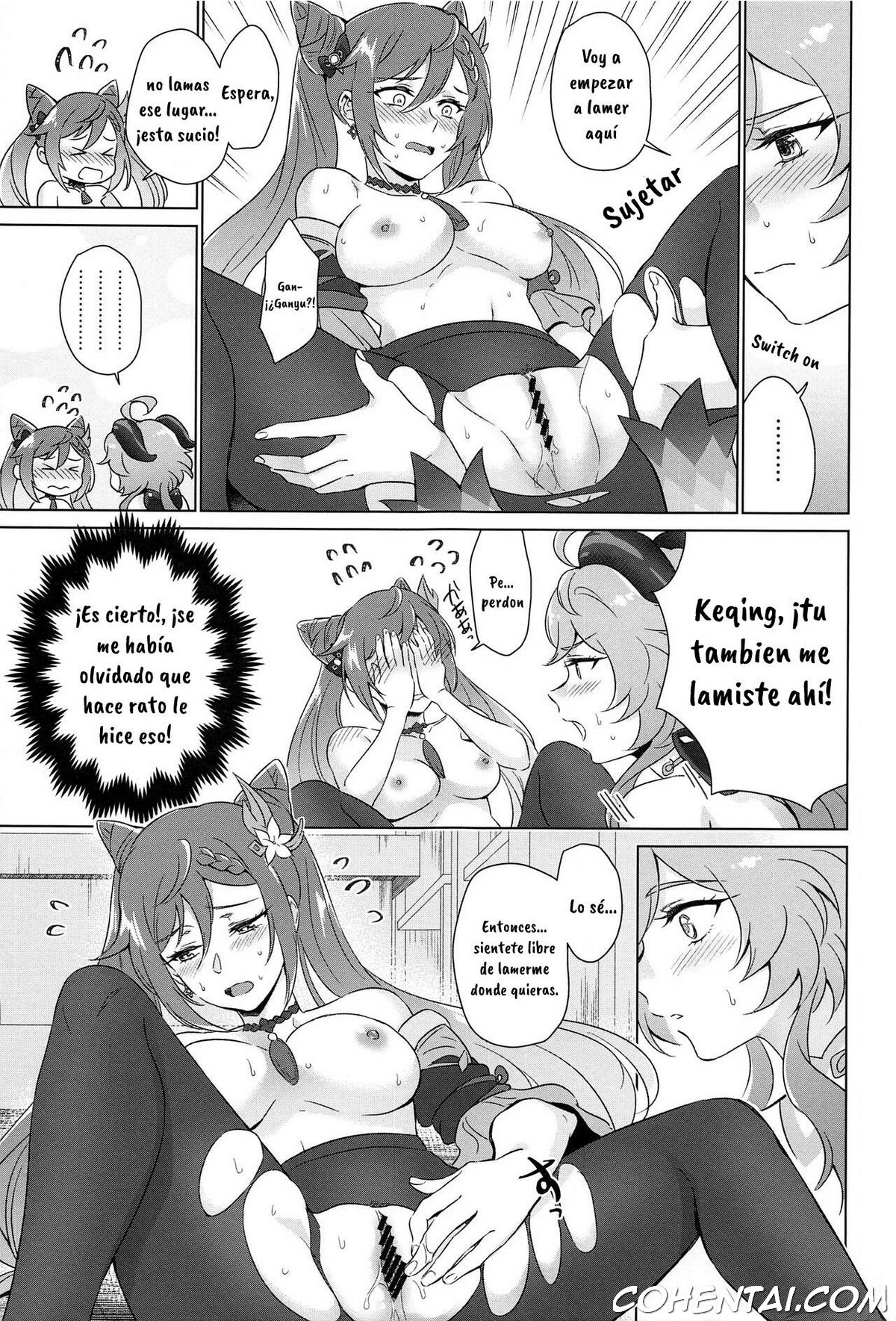 Ecchi desu yo Keqing-san! (Genshin Impact) xxx comics manga porno doujin hentai español sexo 