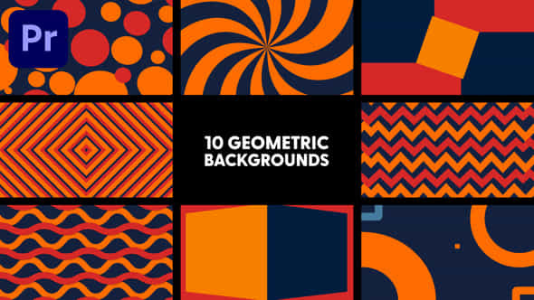 Geometric Backgrounds - VideoHive 42485613