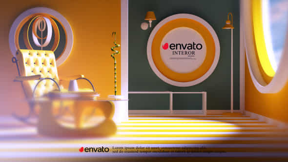 Interior Furniture Logo - VideoHive 38274715