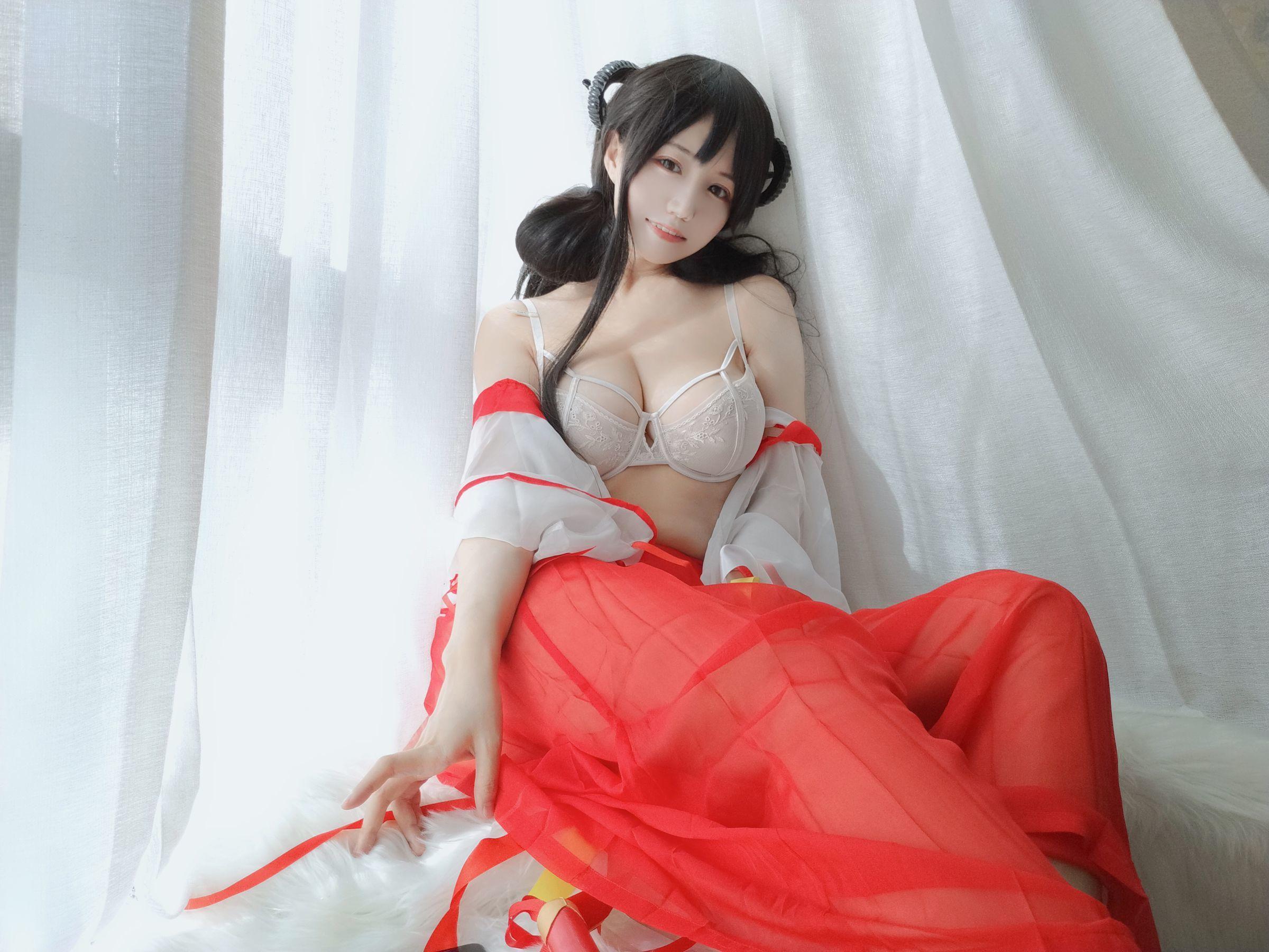 [网红COSER] 动漫博主小仓千代w – 巫女 写真集(34)