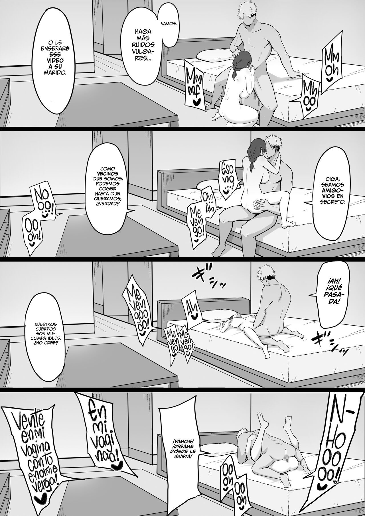 [Shirasudon] Seiso Hitozuma, Rinjin ni Netorareru ¦ Afanando a la Esposa Perfecta [Spanish] [EromegameTT y Gokiburi]