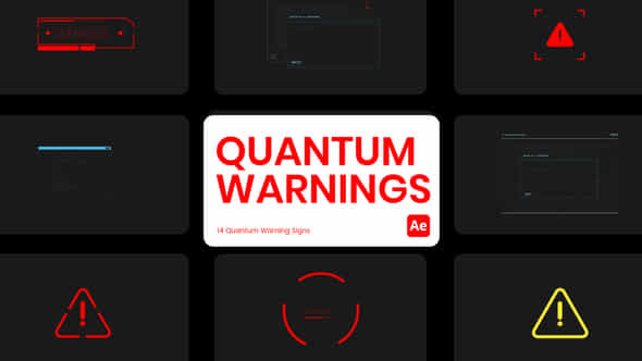 Quantum Warning - VideoHive 45162660