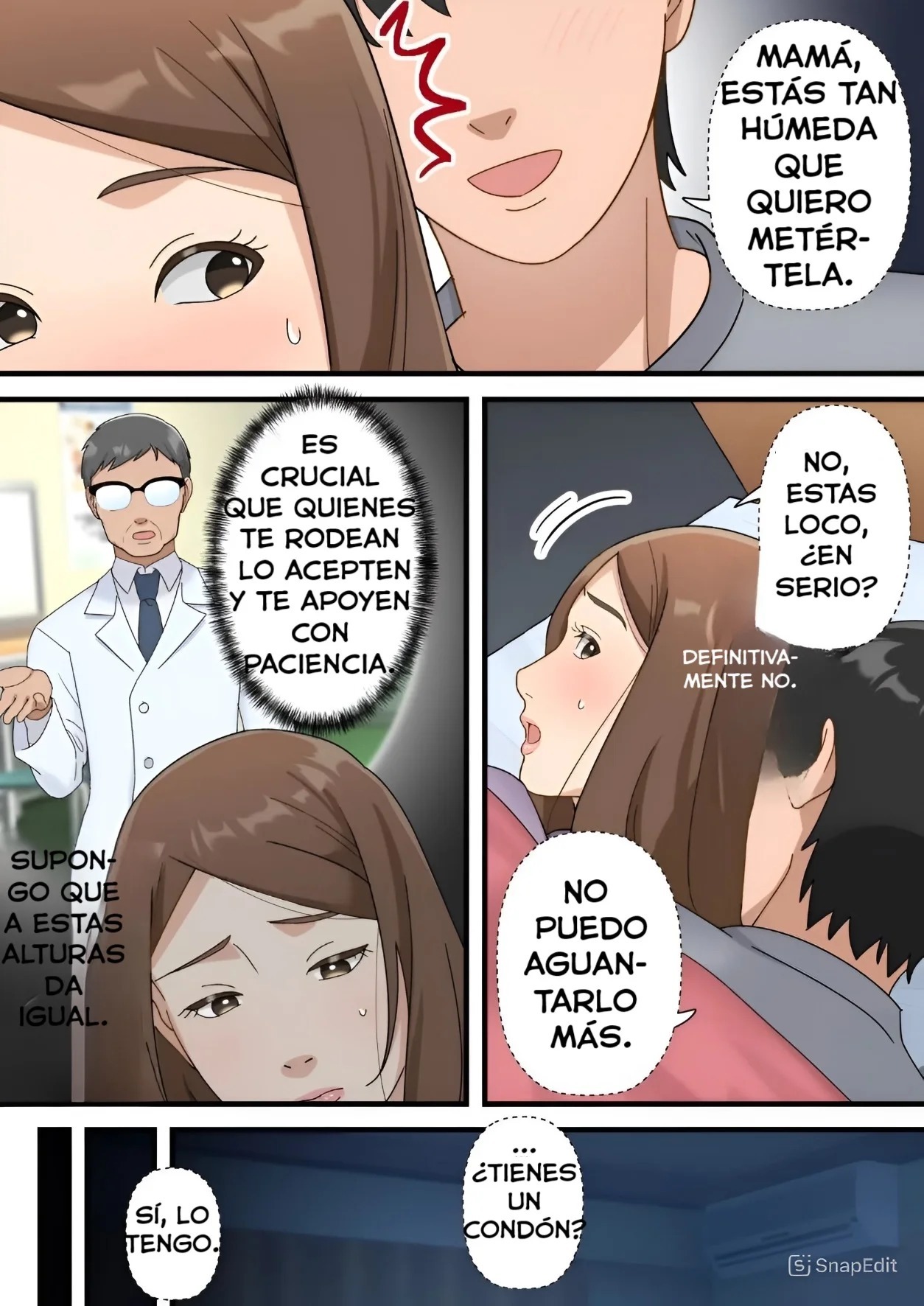 [Yuriko Club] Uchi no Musuko ga Uma sugite [Spanish] [WincestScans]