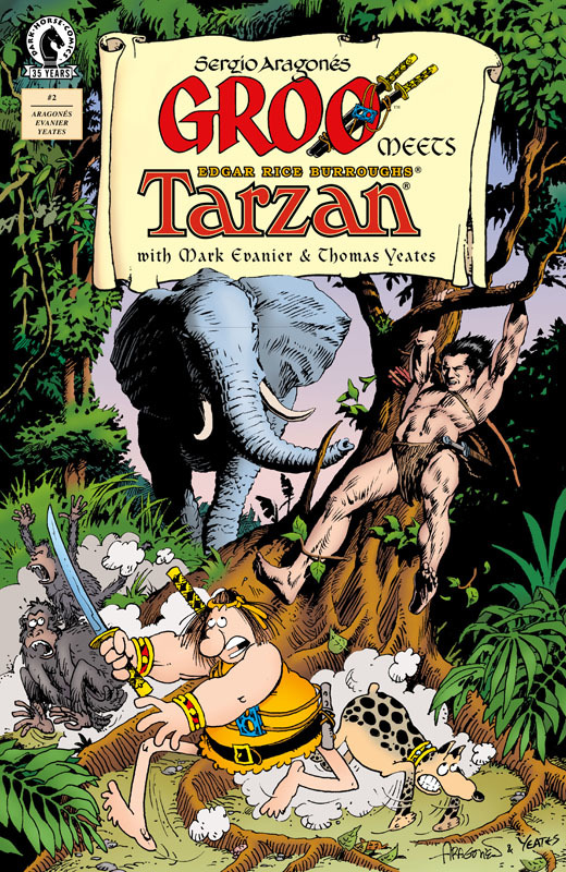 Groo Meets Tarzan 01-04 (of 04) (2021) Complete
