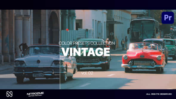 Vintage LUT Collection - VideoHive 45947142