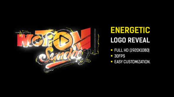 Energetic Logo Reveal - VideoHive 52600517