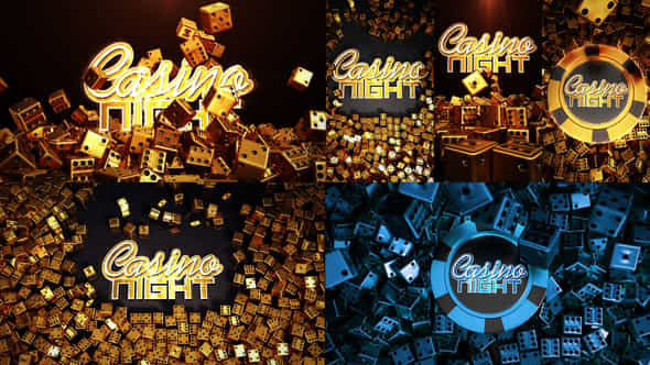 Gold Dices Casino - VideoHive 42499922