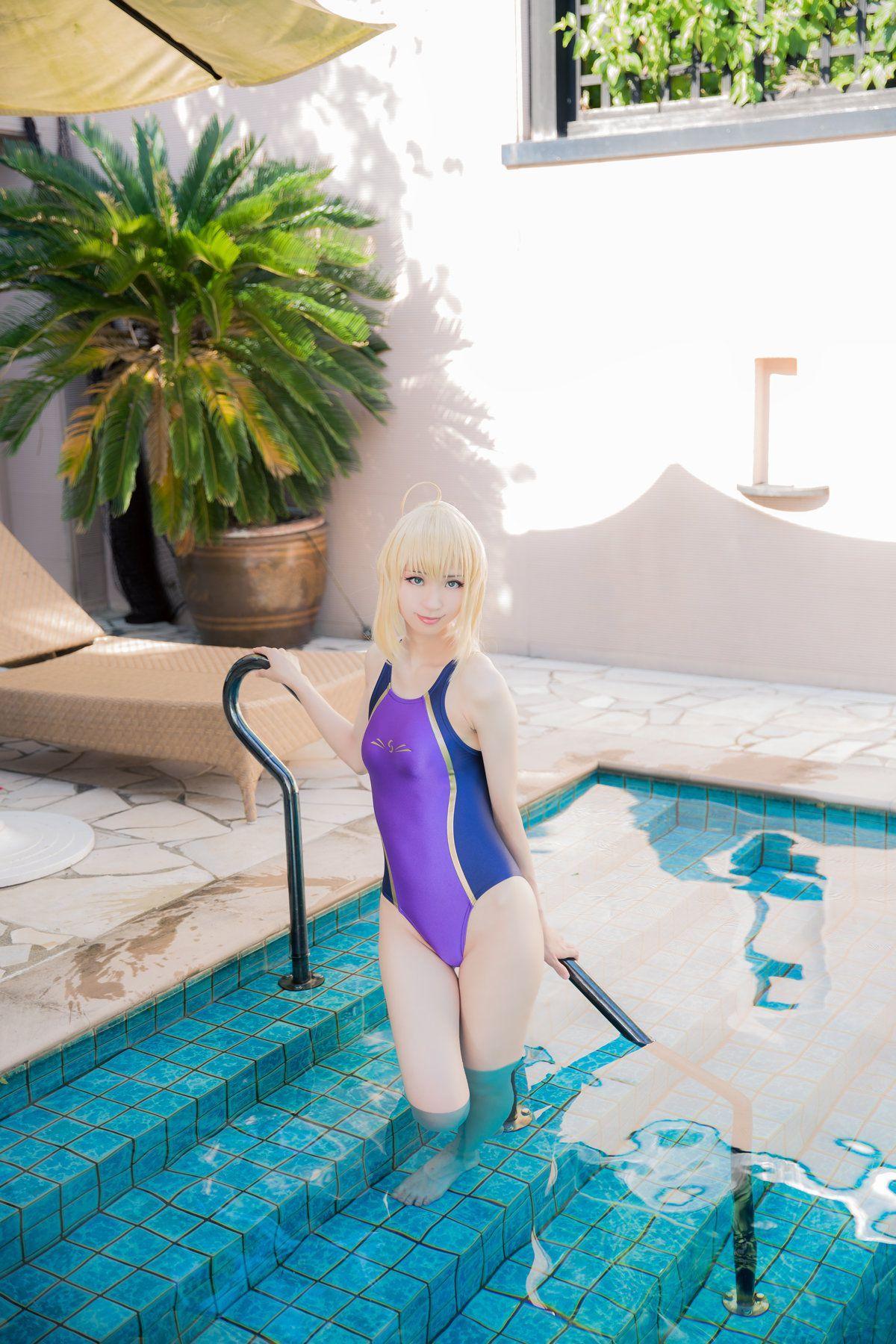 Mike(ミケ) 《Fate stay night》Saber [Mikehouse] 写真集(62)