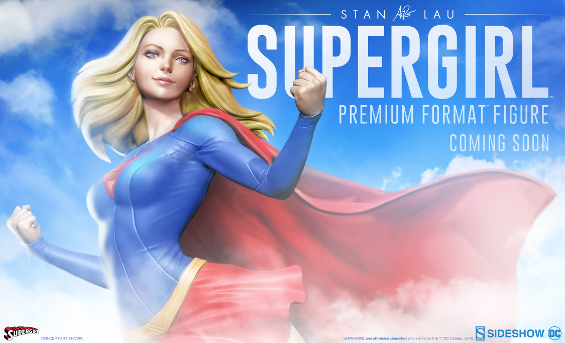 Supergirl DC Comics - Premium Format Statue (SideShow) Zvf5pU3Y_o