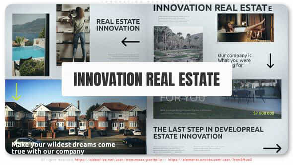 Innovation Real Estate - VideoHive 52637257