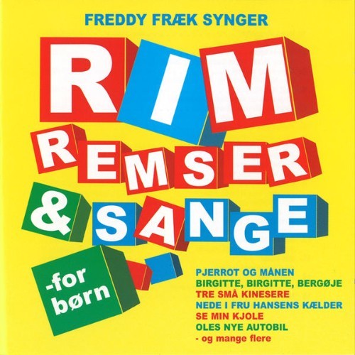 Freddy Fræk - Rim, Remser & Sange - For Børn - 1979