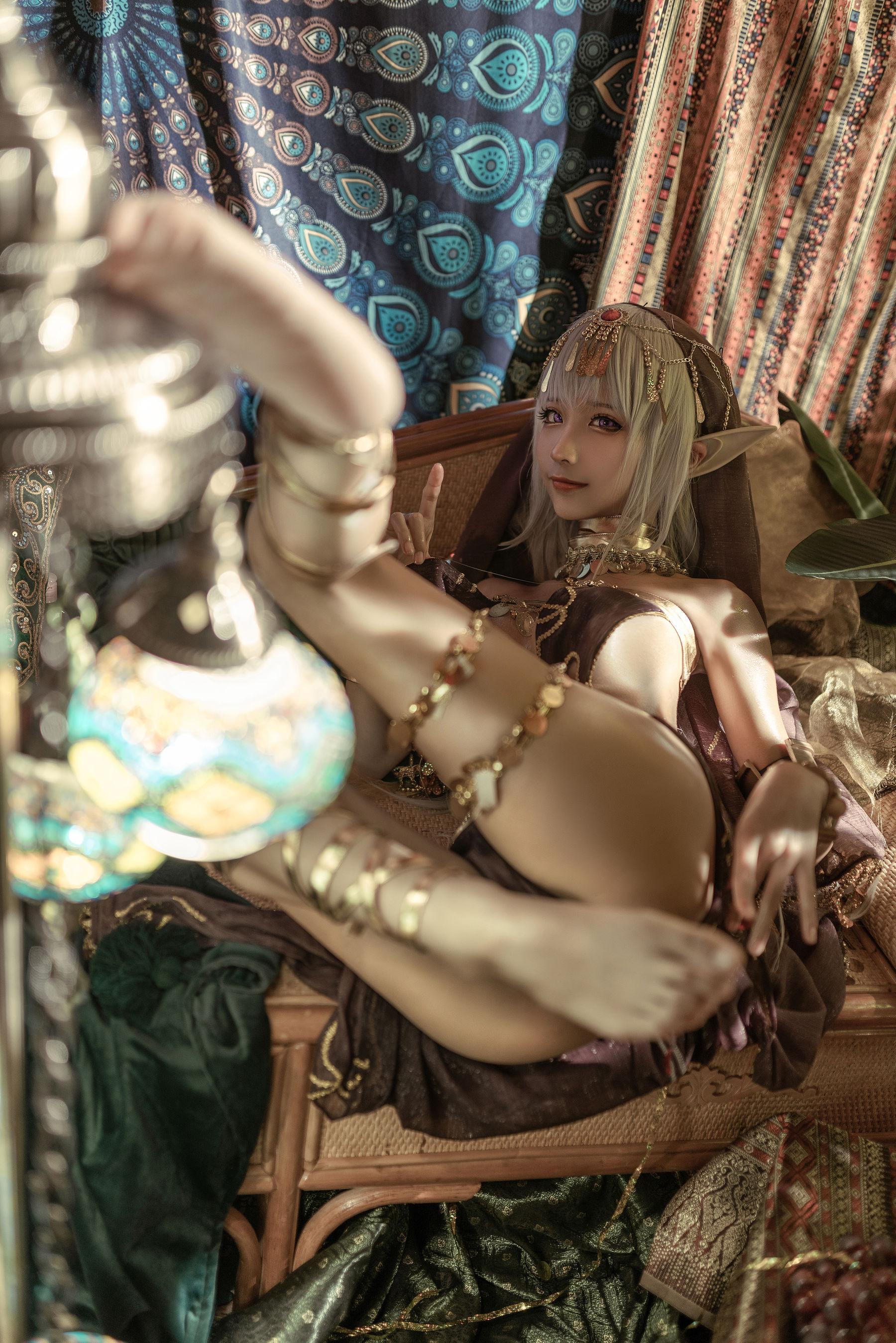 [网红COSER] 动漫博主蠢沫沫 – 黑兽(15)