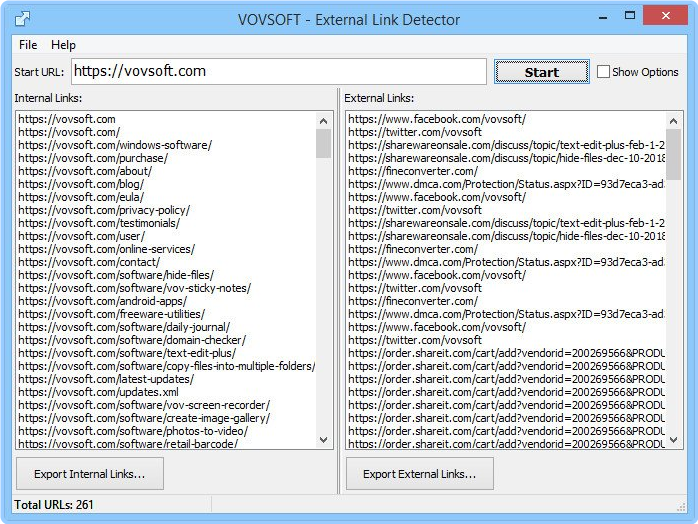 VovSoft External Link Detector 1.6 VyaLI7uu_o