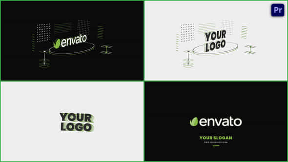 3D Isometric Logo Animation V2 - VideoHive 48205669