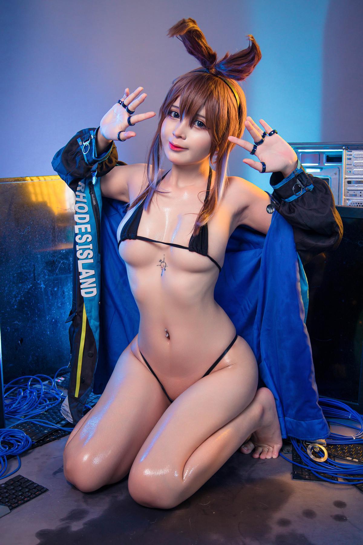 Cosplay Umeko.J Amiya Arknights Set.02(1)