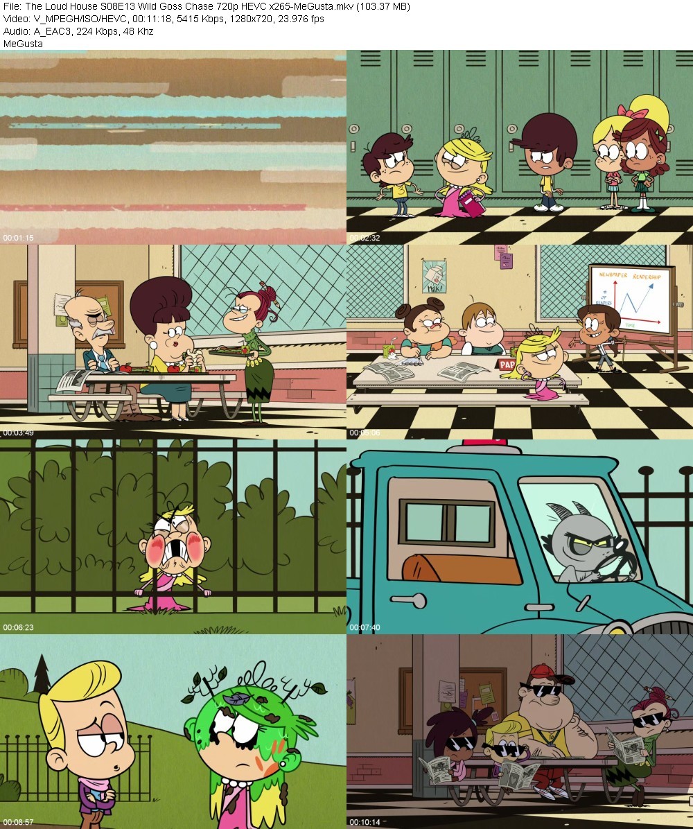 The Loud House S08E13 Wild Goss Chase 720p HEVC x265-MeGusta