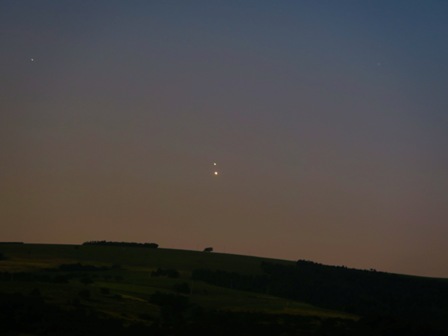 Congiunzione Giove Venere