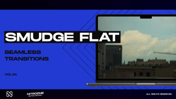 Smudge Flat Transitions Vol 01 - VideoHive 49305019