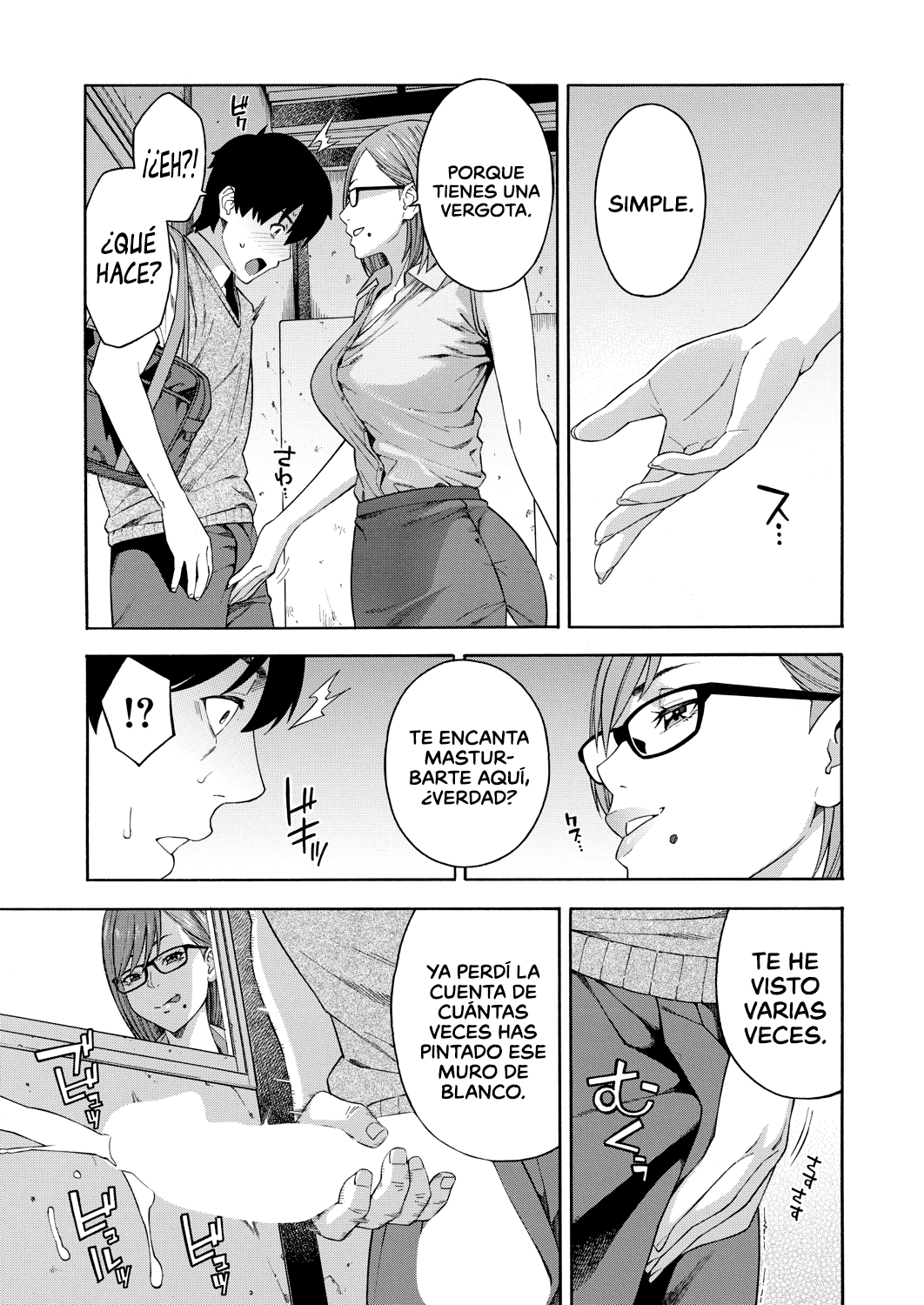 [Zonda] Fellatio Kenkyuubu _ Departamento de Investigación de las Felaciones Ch. 1-4 [Span