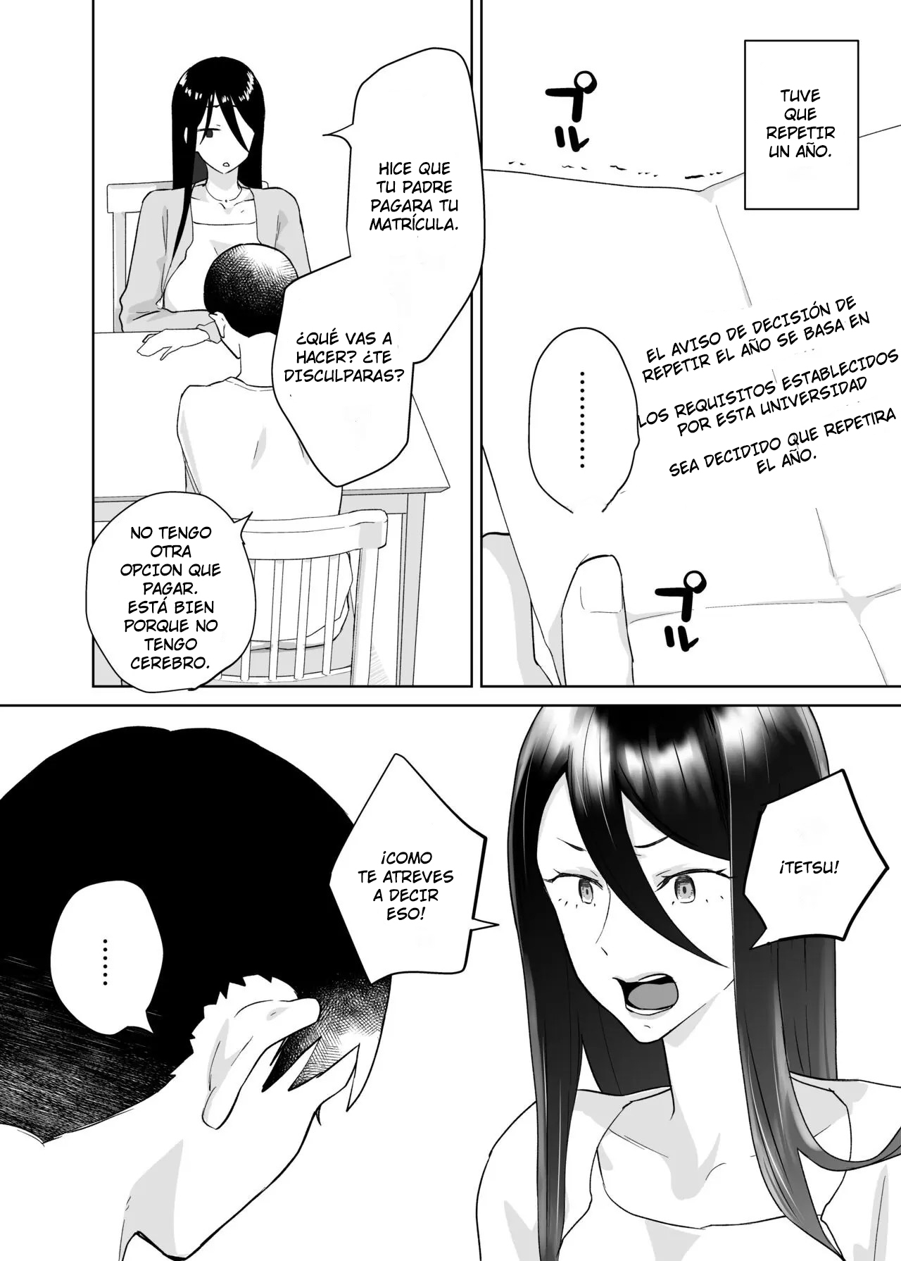 [Karashina en] Kaa-san, Tsukiatte 1-2  Madre, Sal Conmigo 1-2 [Spanish] [SrTraduc]