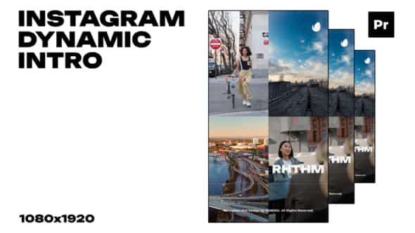 Instagram Dynamic Intro - VideoHive 52736308