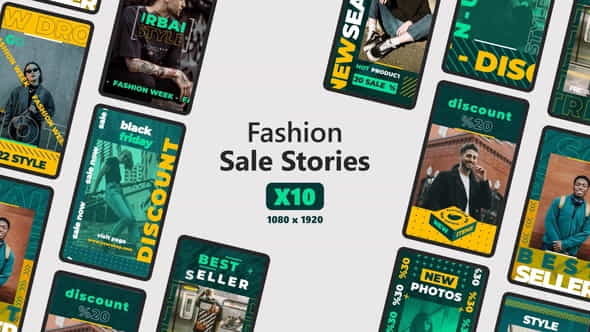 Fashion Sale Stories - VideoHive 36624762
