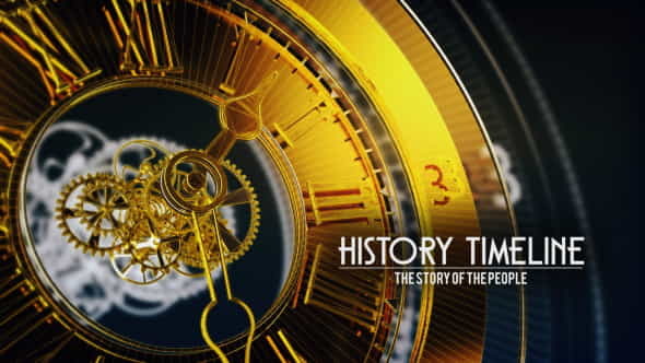 History Timeline Opener - VideoHive 20140894
