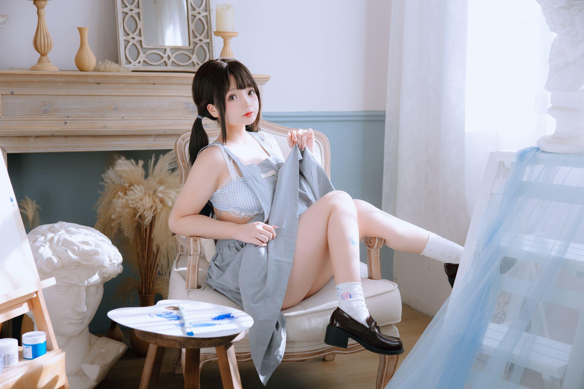 Coser@日奈娇: 美术生 (129 photos )(94)