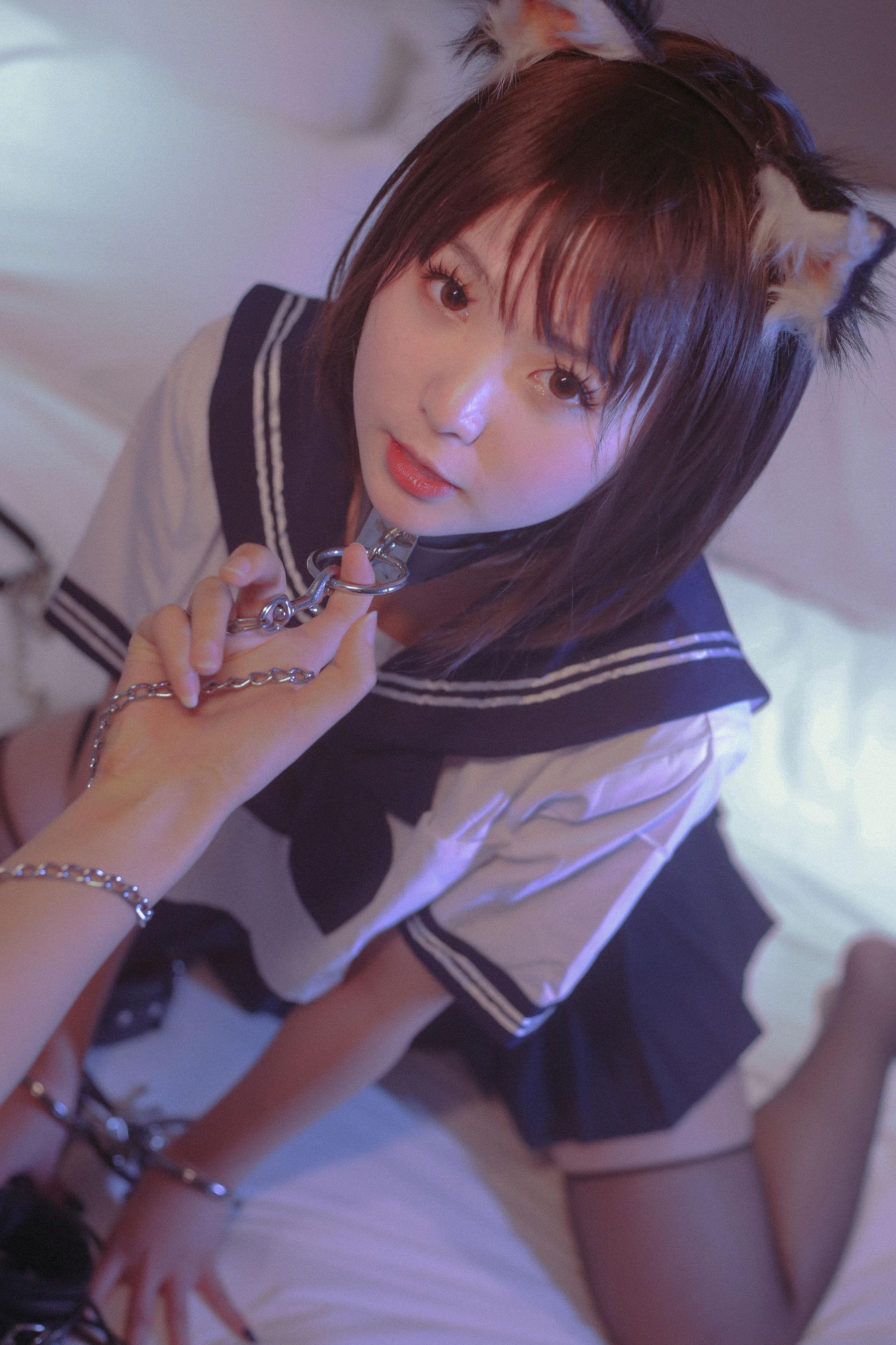 [美女Coser] 是青水 《猫耳调教》 写真集(16)