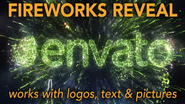 Fireworks Reveal - for logos - VideoHive 10763903